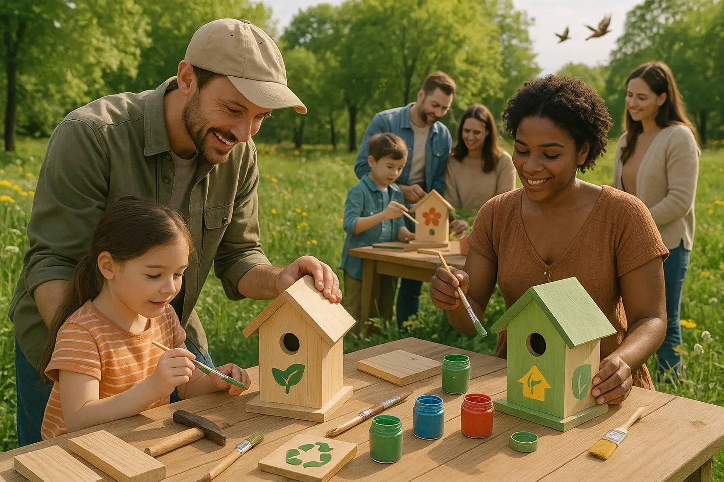 Taller de Creación de Casas para Pájaros: Conecta con la Naturaleza